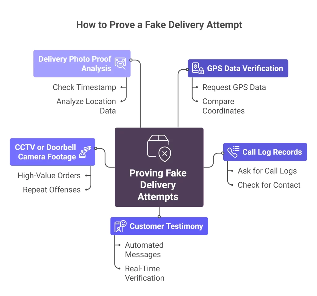 How to Prove a Fake Delivery Attempt
