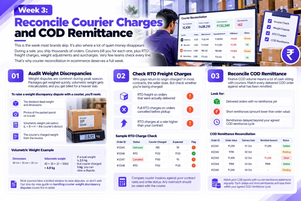 Courier Finance Reconciliation Dashboard